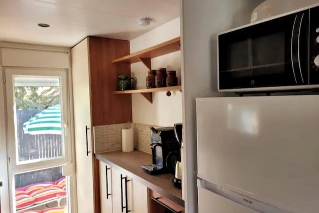 Mobil Home De Patricia Et Franck A Sigean Extérieur photo